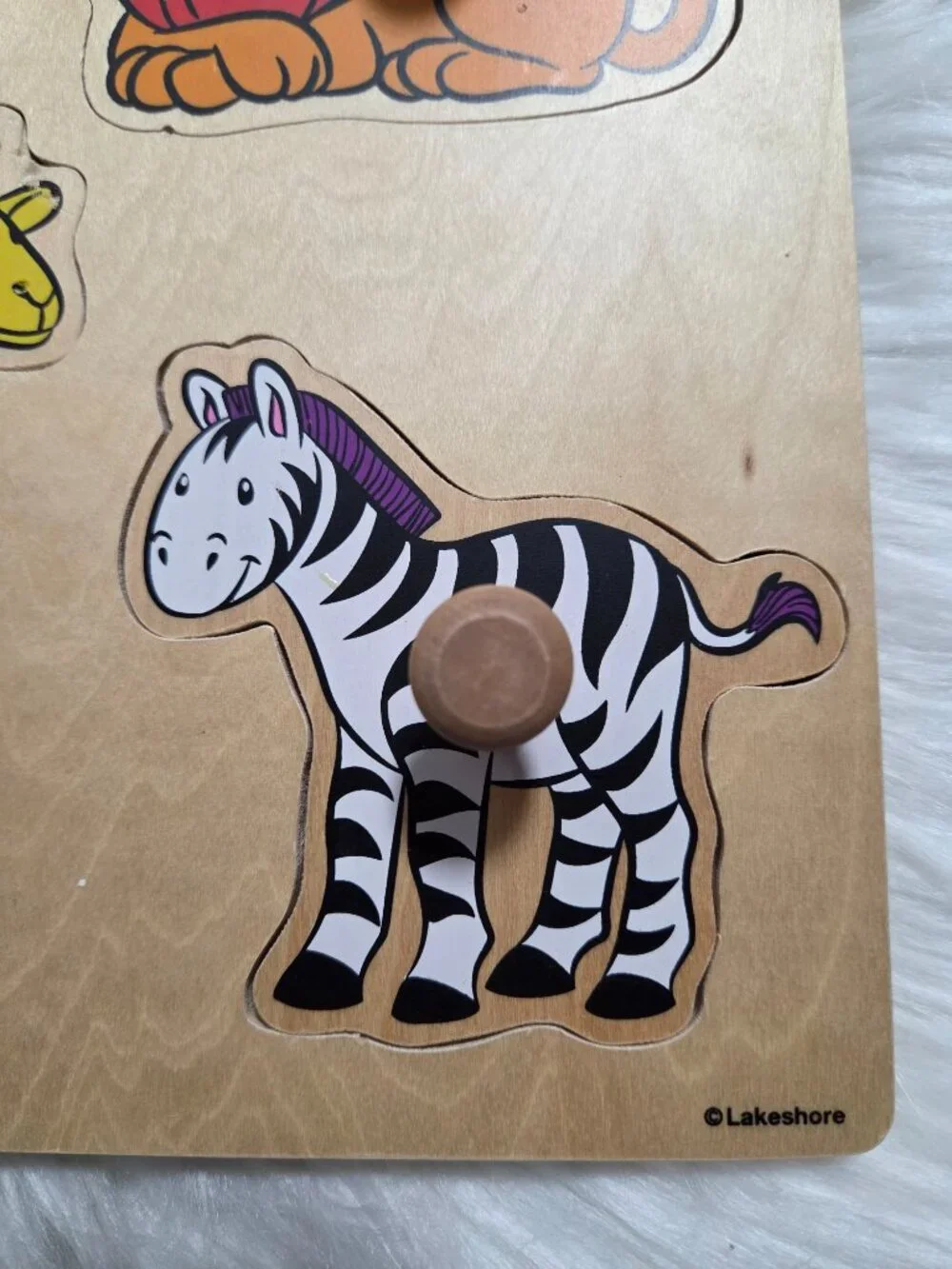 Lakeshore Animal Knob Puzzle
